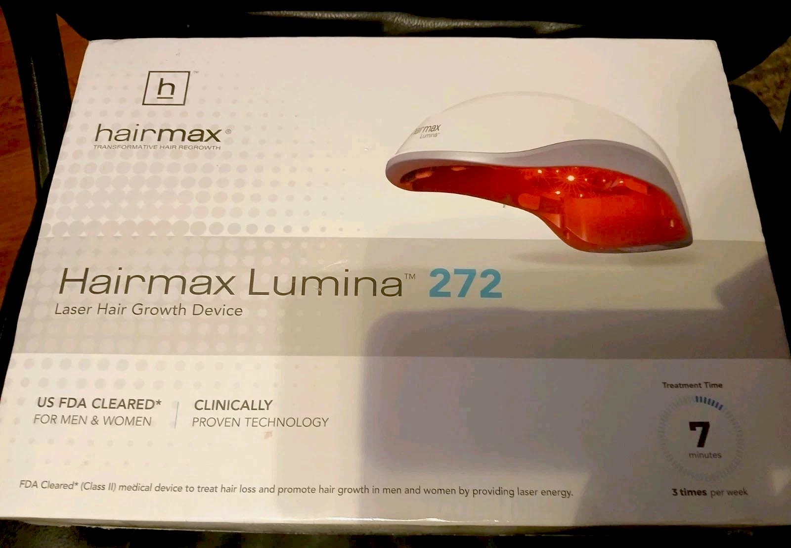 HairMax Lumina 272 Helmet Cap Hair Growth Laser